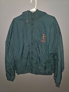 Disney Light Gray and Teal Hoodie - The Disney Store Tag